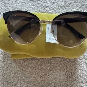 Gucci Black Sunglasses with Modern Semi-Rimless Design Gucci GG1221S Sunglasses | FREE Shipping - Go-Optic.com main image 2